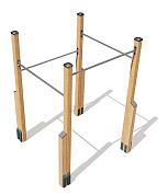 воркаут vst 9116/4 для игровой площадки