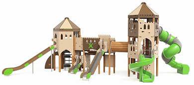 игровой комплекс 07122.24 для детей 6-12 лет для уличной площадки