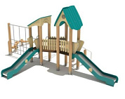 игровой комплекс дг-50 от 6 лет для детской площадки