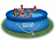 бассейн intex easy set надувной + аксессуары 56932