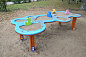 Песочный столик Тысяча островов 02017 для детей с ограниченными возможностями для уличной площадки
