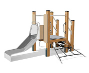 детский игровой комплекс  вст 5806/2 для уличной площадки