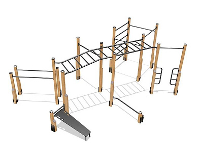 Воркаут VST 9118/4 для игровой площадки