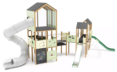 детский комплекс эко-play дг.эп027 для игровой площадки