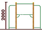 Рукоход 09001 для детской спортивной площадки
