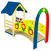 игровой макет мостик-переход м2 cки 057 для детских площадок 