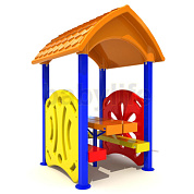 игровой домик беседка №2 для детской площадки