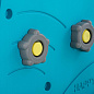 Детская горка Happy Box JM-751E Elephant с горкой, качелями и баскетбольным кольцом