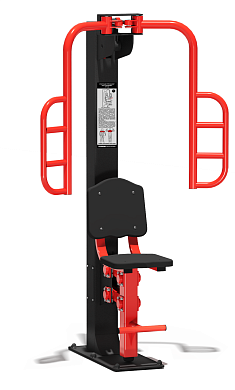 уличный тренажер баттерфляй ут-30 для спортивной площадки