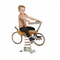 Качалка на пружине Eco Bike для детской площадки