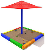 песочница квадро-2 для детской игровой площадки