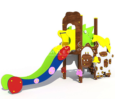 горка коровка 08013 для детской площадки