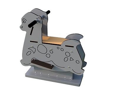 Качалка Romana 108.73.05 одноместная для детской площадки