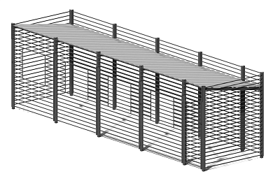 контейнерная площадка промо хоз-09.1 на 4 контейнера с хозблоком для уличной площадки