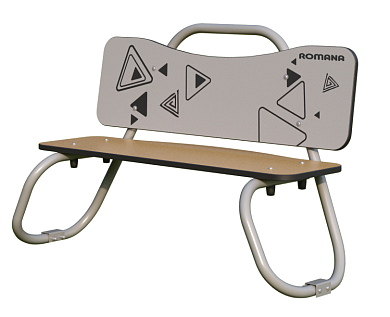 Скамейка детская Romana 057.58.10 для игровой площадки