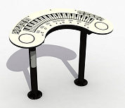 музыкальный макет пианино для детской площадки