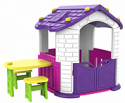 игровой домик со столиком и 2 стульчиками toy monarch chd 355