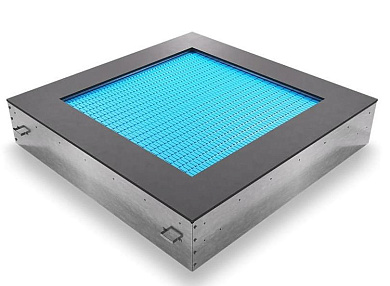 Встраиваемый батут Квадрат 210 для детских площадок