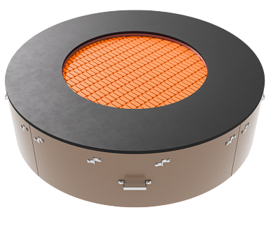 Встраиваемый батут Круг 160 пластиковый для детских площадок