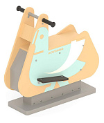 качалка одноместная romana 108.29.00-06 для детской площадки