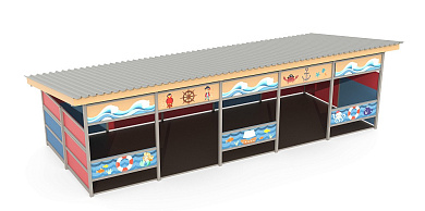 Веранда Romana 301.50.00-01 для уличной площадки