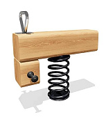 качалка вст 5862 на пружине для детской площадки