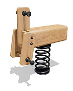 качалка вст 5863 на пружине для детской площадки