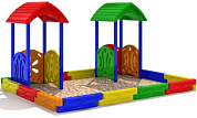 песочный дворик 3 для детской площадки