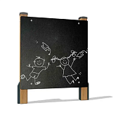 игровой макет стенка для рисования вст 5631 для детской площадки