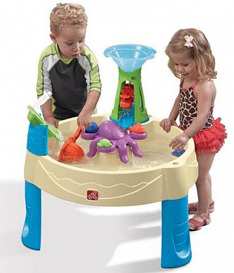детский столик step2 осьминожка для игр с водой 840100