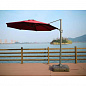 Зонт для кафе Афина-Мебель AFM-300DR-Bordo