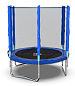 Батут DFC Trampoline Fitness с сеткой 5FT синий