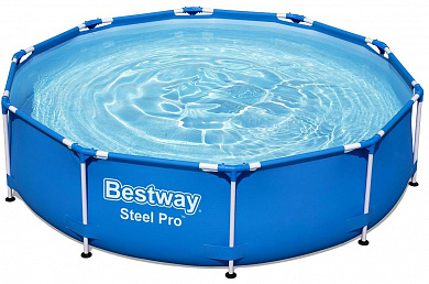 каркасный бассейн bestway steel pro 56679 bw 305 х 76 см, 4678 л
