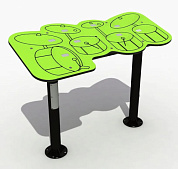 музыкальный макет барабаны тип 3 для детской площадки