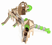 игровой комплекс 07121.24 для детей 6-12 лет для уличной площадки