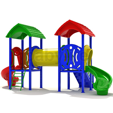 детский комплекс радуга 2.1 для игровой площадки