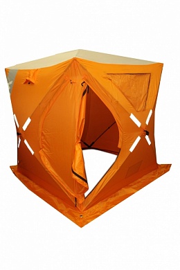 зимняя палатка куб woodland ice fish 2, 160х160х180 см