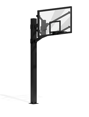 баскетбольная стойка со-128 для уличной площадки