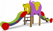 горка двойная слоненок 08411 для детской площадки
