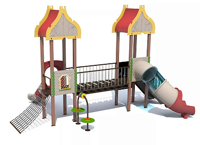 игровой комплекс kingdom ик.ср001 для детской площадки