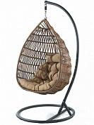 подвесное кресло афина-мебель afm-910b beige