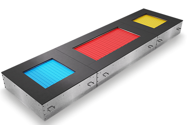 встраиваемый батут полоса 135х495 для детских площадок