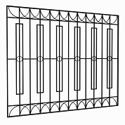 секция забора зр-07 17007 для уличной площадки