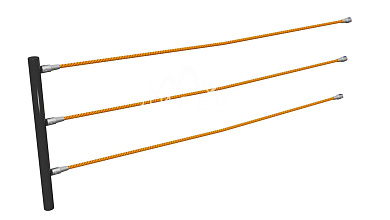 декоративное ограждение 27504 для детской площадки