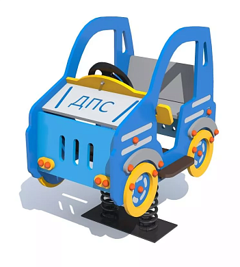 качалка на пружине джип кчбл.п019 для детской площадки 