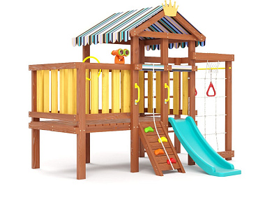 детская деревянная площадка савушка baby play priority - 3