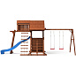 Детская деревянная площадка Можга Р985 со смотровой башней крыша дерево