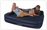 матрас надувной intex rising comfort pillow rest 66702