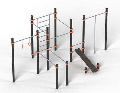 Спортивный комплекс Romana 501.35.01 для уличной площадки