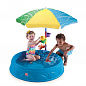 Песочница-бассейн Step2 для малышей с зонтиком 716000